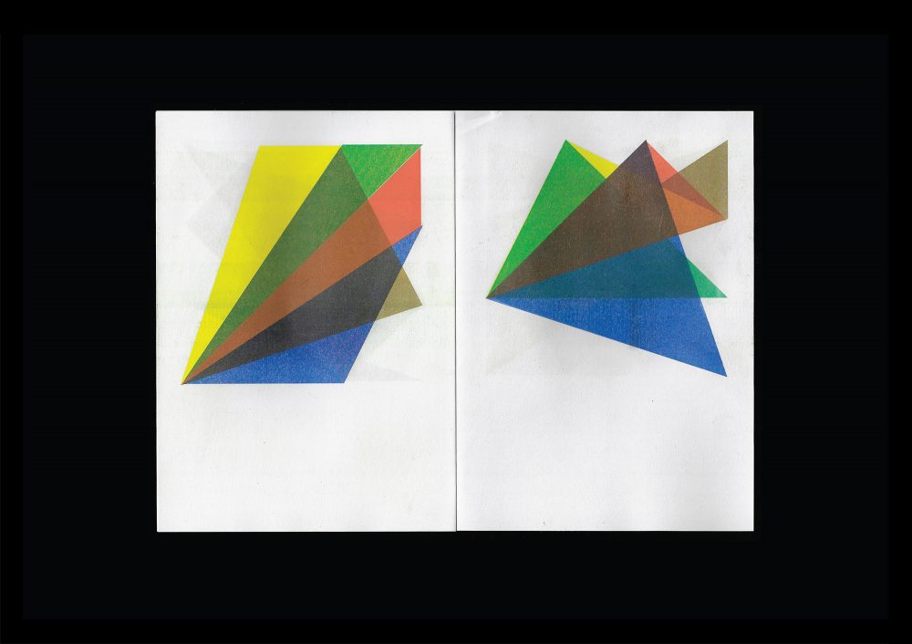 <del>Gradient Squares, Halftone Circles, Directional Triangles, Intersecting Lines</del>