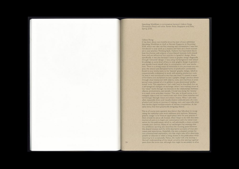 <del>Vanishing Workflows</del>