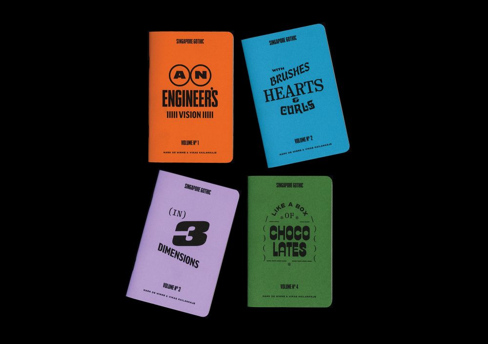 <del>Singapore Gothic (4 booklets)</del>
