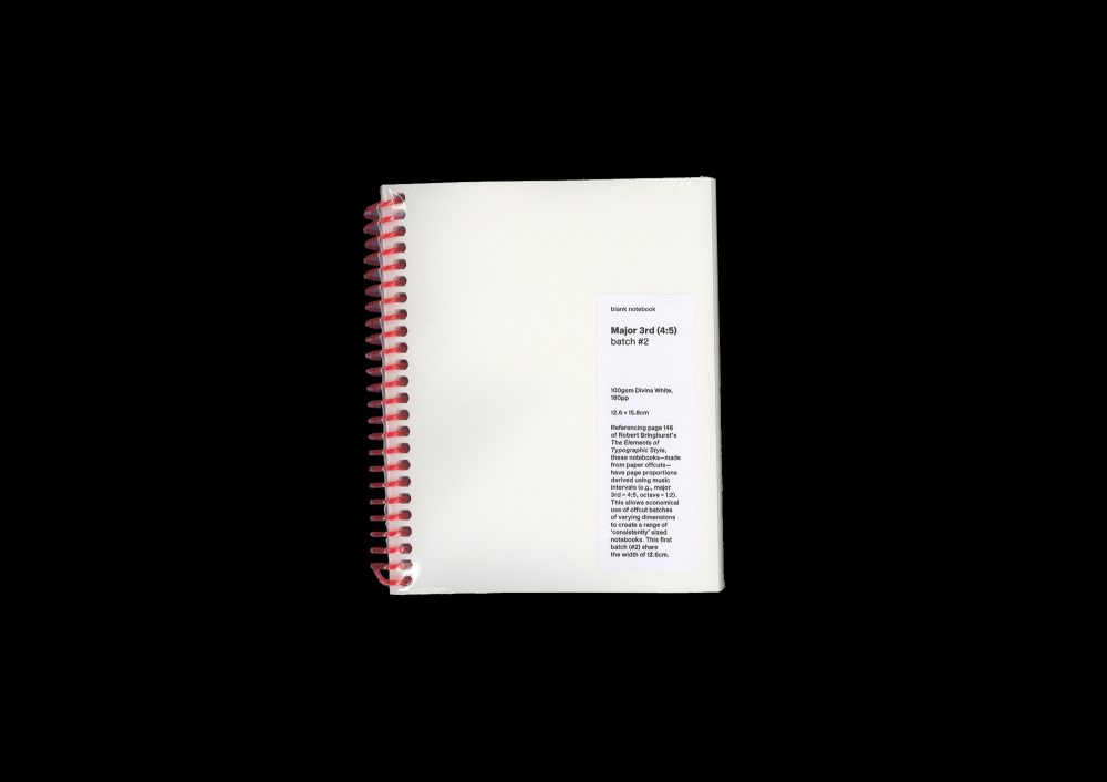 Blank Notebooks (Batch #2)