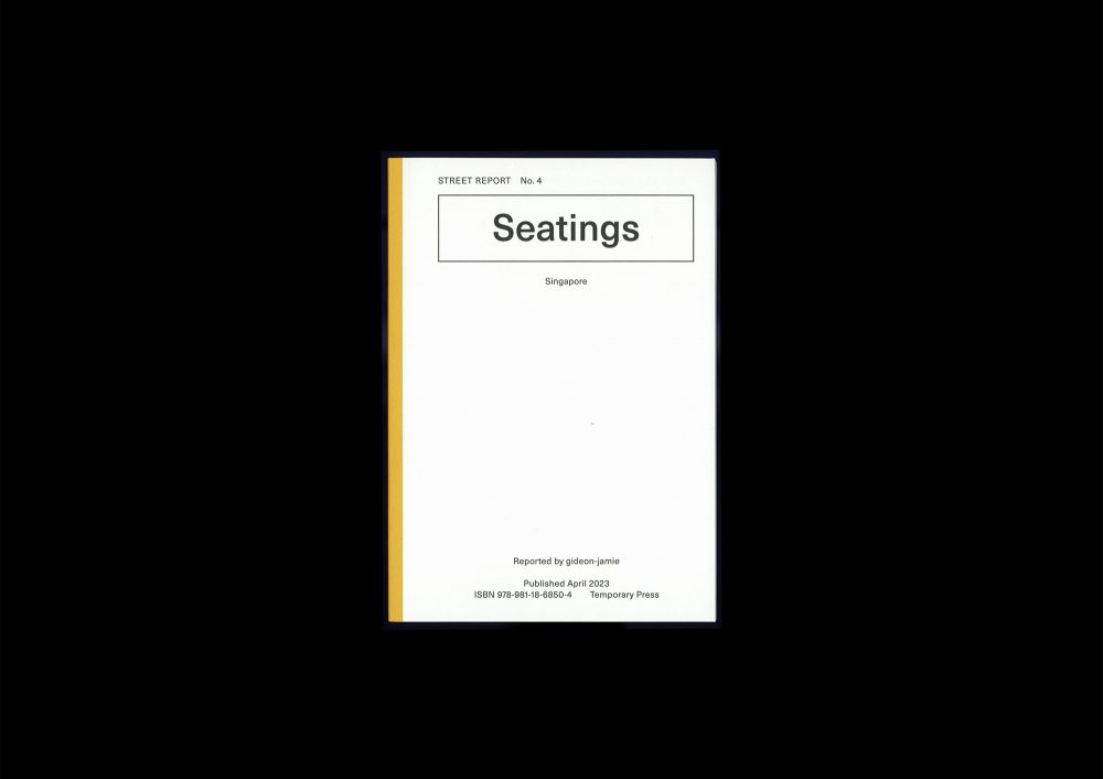 Street Report 4: Seatings