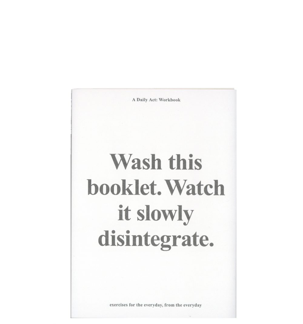 A Daily Act: Workbook