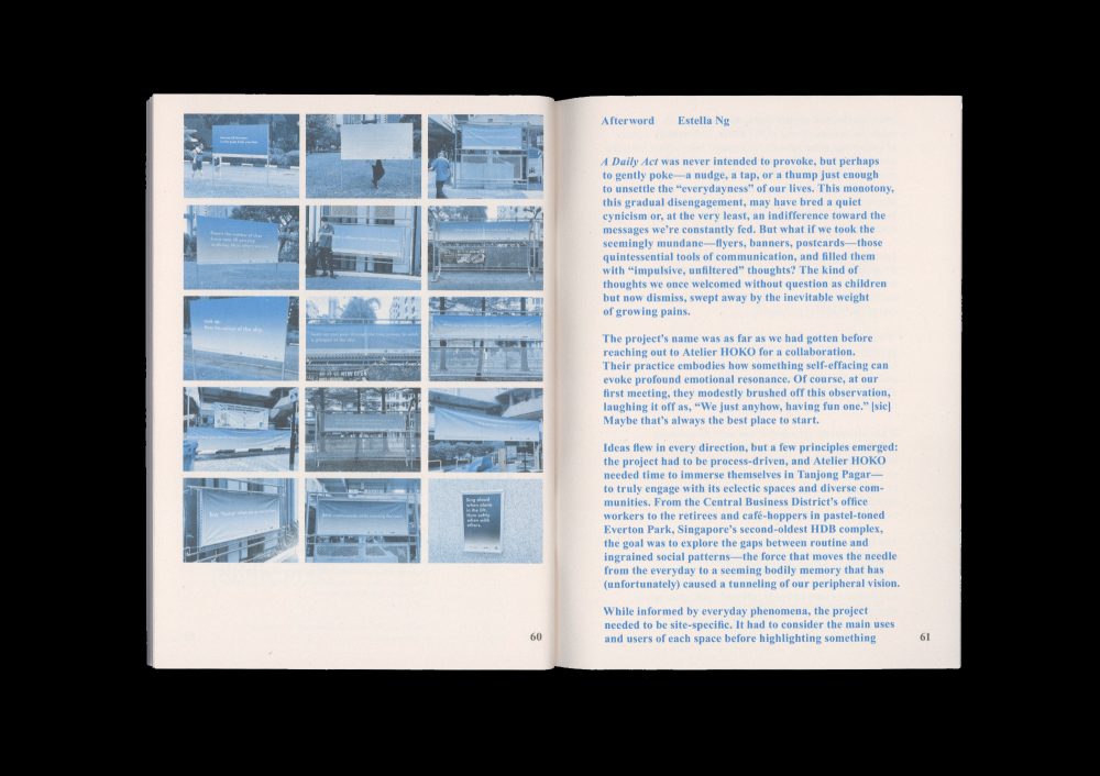 A Daily Act: Workbook